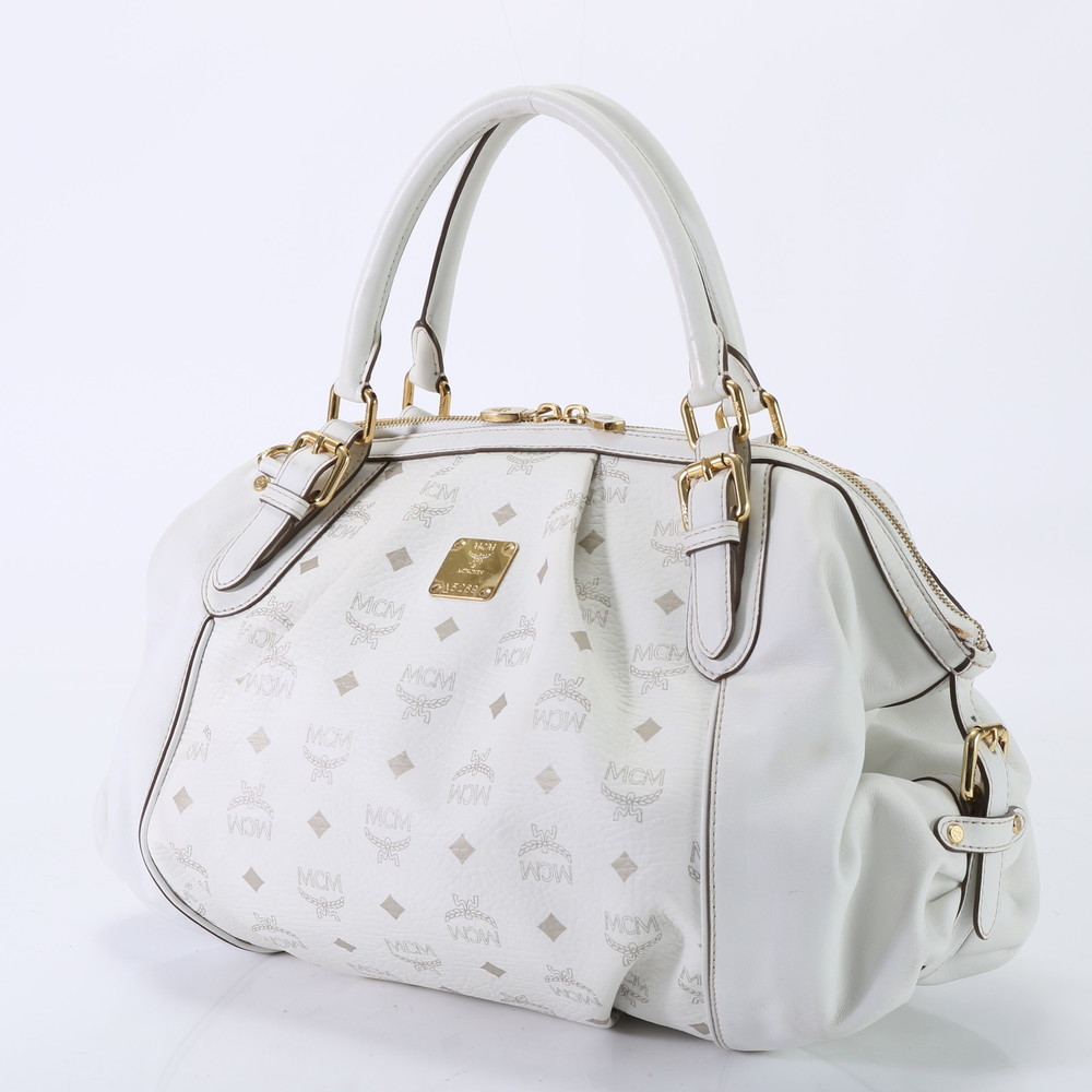 Mcm Tote Leather Visetos Bag